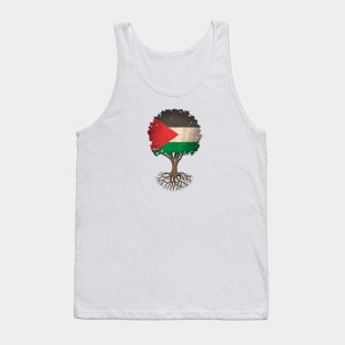 Tree of Life with Palestinian Flag Tank Top